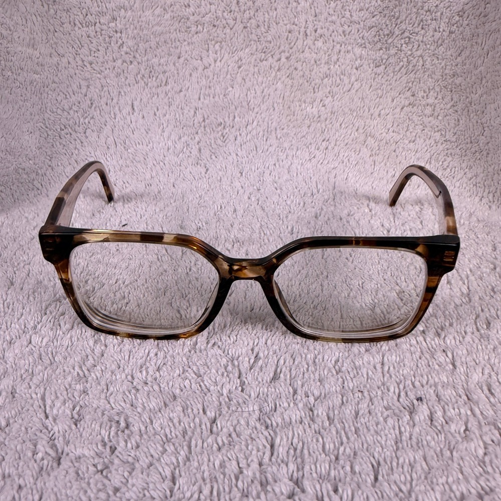 Prada Eyeglasses Frames VPRB03 07R-1O1 Tortoise Square Italy 52-17-140